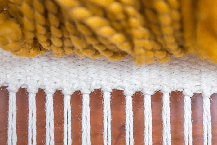 Weaving Tutorial: Woven Hemstitch Finish (With Video) - A Pretty Fix