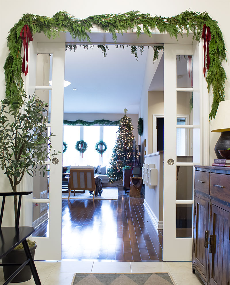Welcome to Our Natural Classic Christmas Home Tour! - A Pretty Fix