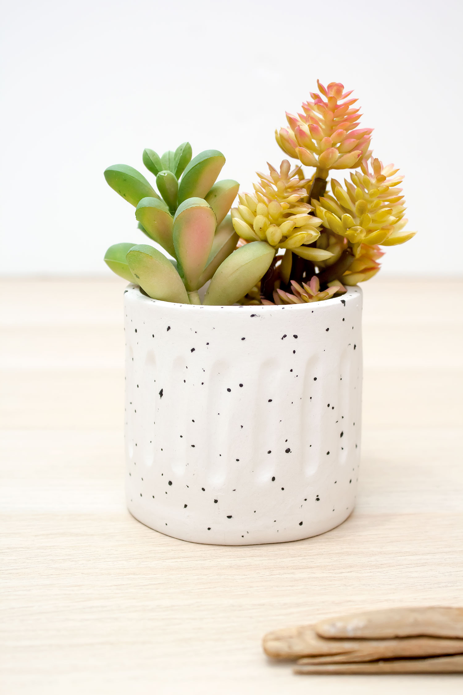 mix flowers miniature clay handmade ceramic pot set of 6 lovely item 