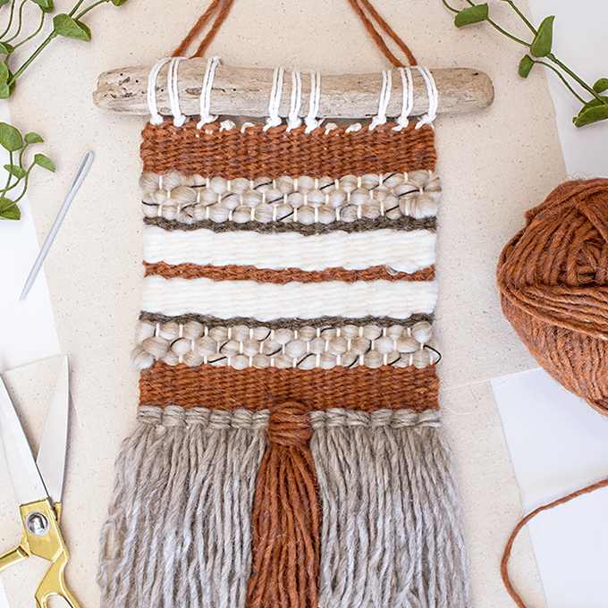 Woven wall online hanging