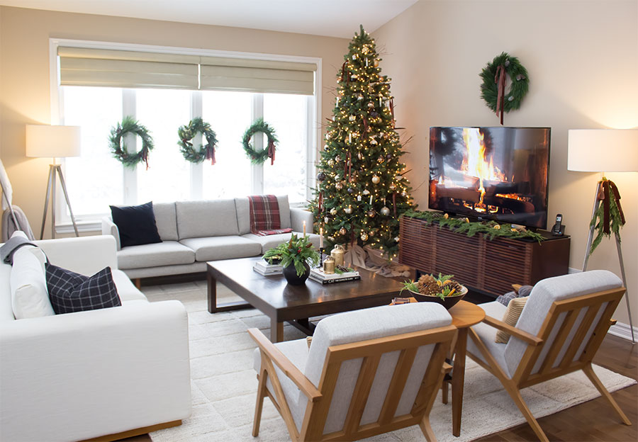 Modern Classic Christmas Home Tour - A Pretty Fix