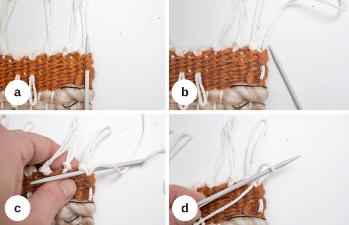 Attaching driftwood | starter knot