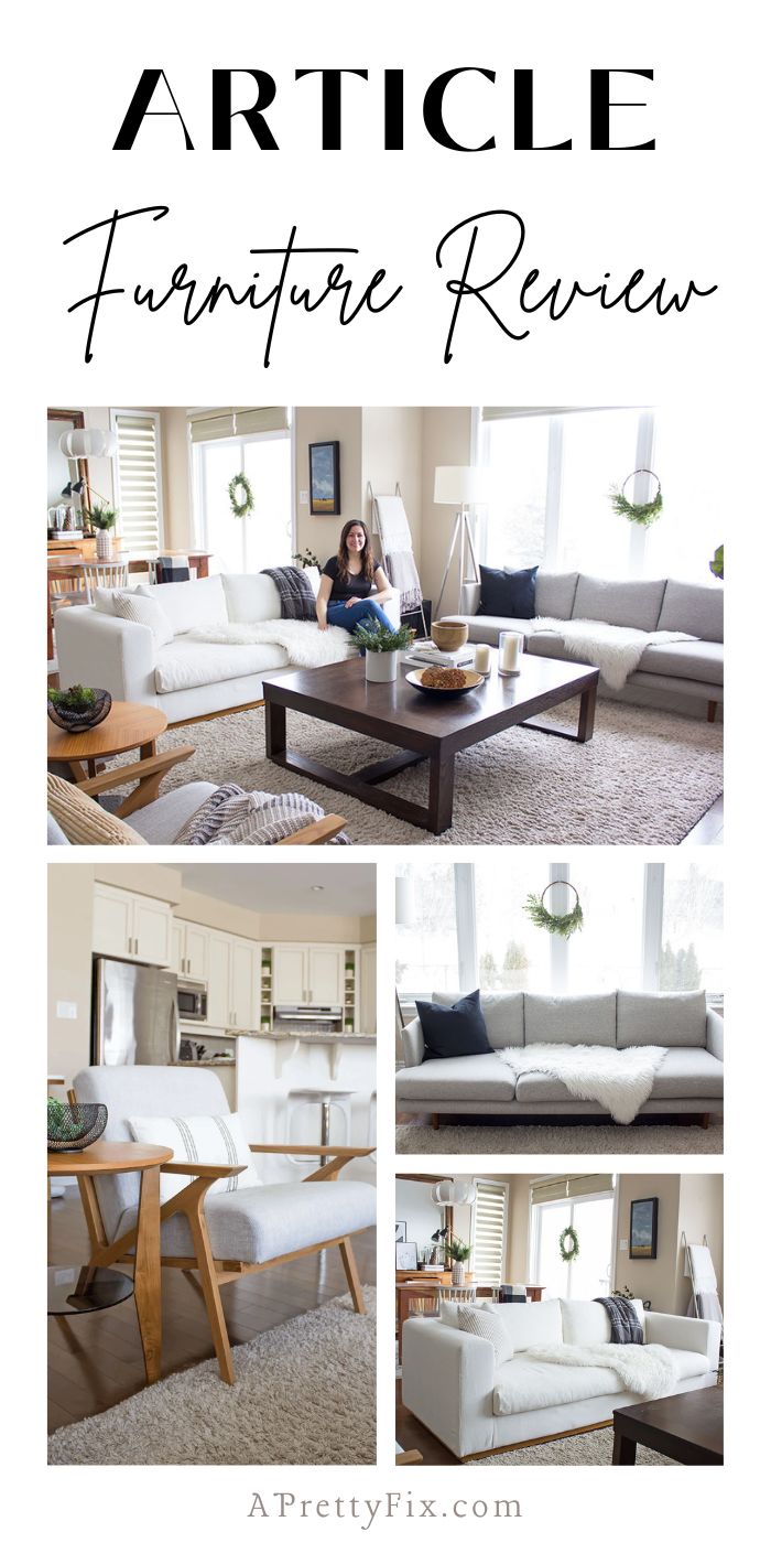 My 'Article' Living Room Furniture Review, 1+ Years In - A Pretty Fix