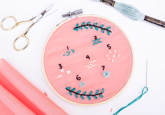 7 Basic Embroidery Stitches for Beginners
