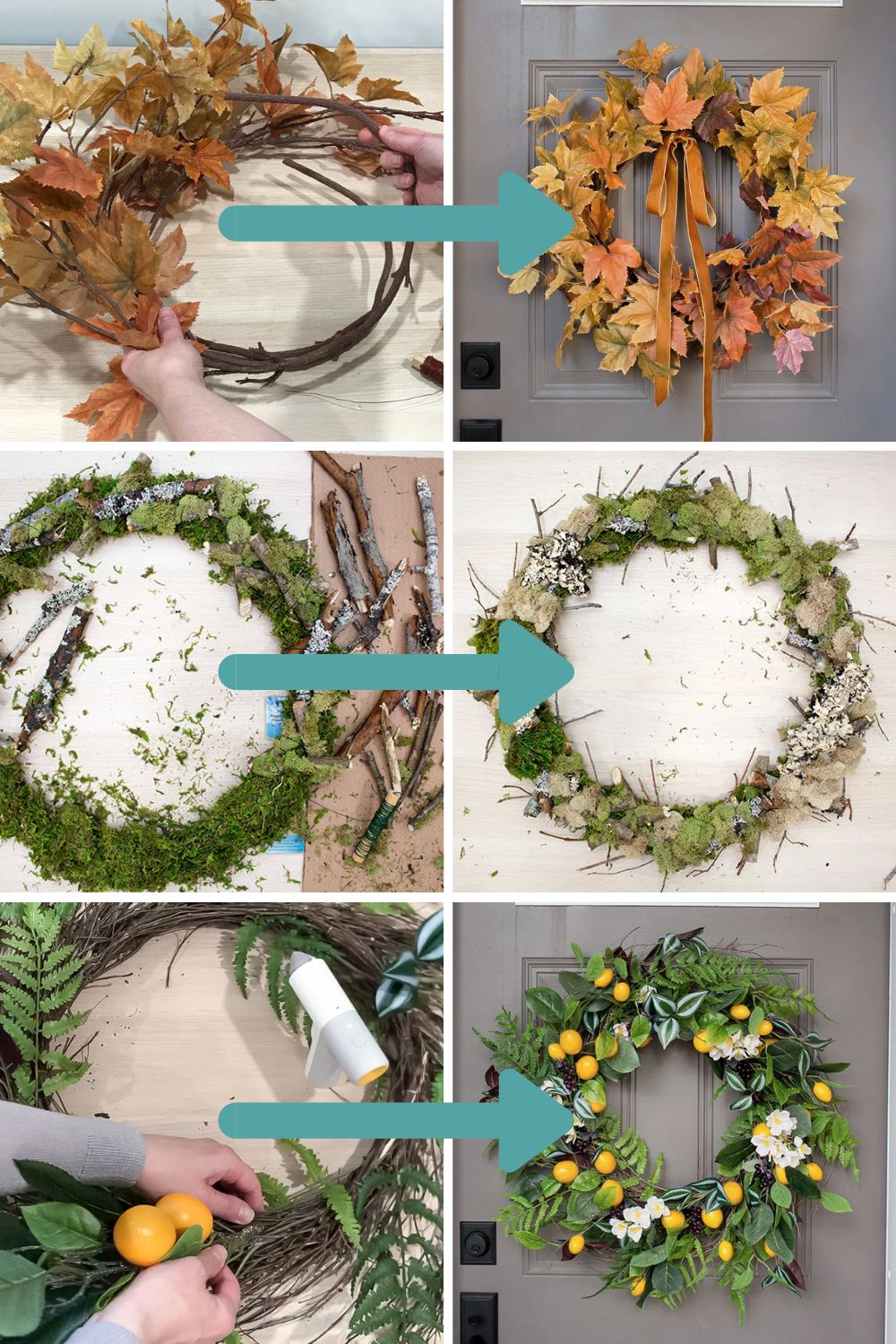 Wreath Shape Examples Wreath Making Basics: What You Need to Make a Wreath (with Real ...